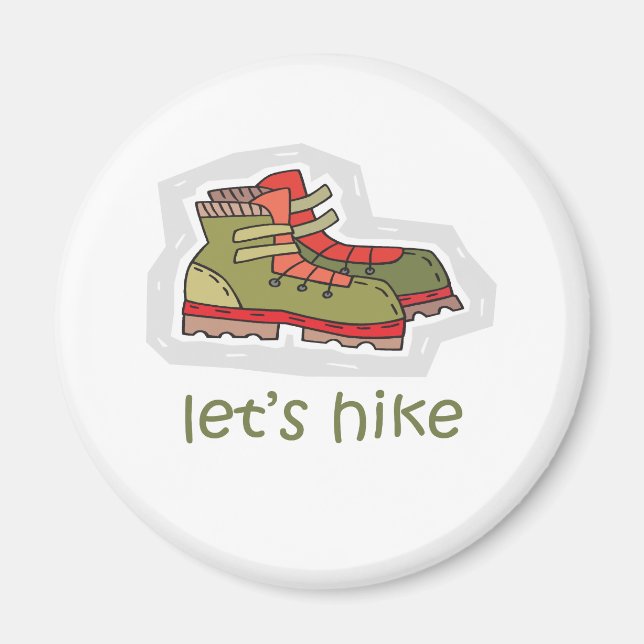 Let's Hike Magnet (Front)