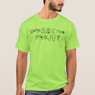 LET'S HOOK UP (REBUS) T-Shirt