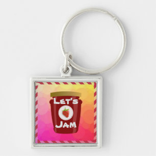 Let's Jam Keychain