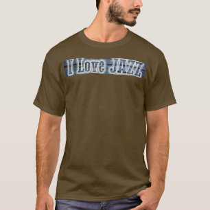 Let's Jazz Things Up Retro Jazz Music Marching Ban T-Shirt