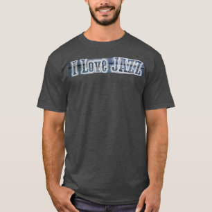 Let's Jazz Things Up Retro Jazz Music Marching Ban T-Shirt