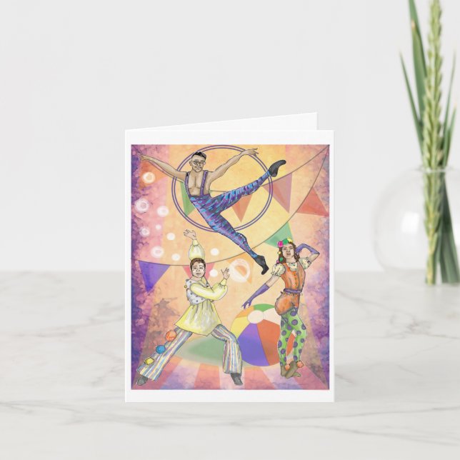Let's Join the Circus Card (Front)