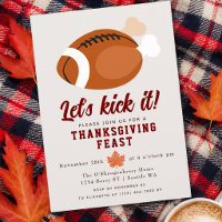 Let's Kick It Funny Thanksgiving Dinner