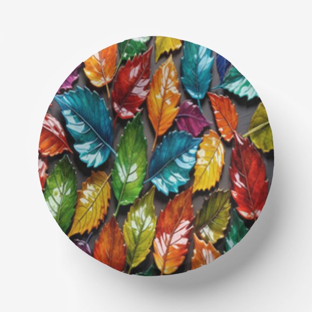 Let's Leaf - Paper Plate (Front)
