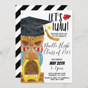 Let's Luau Party Invitation