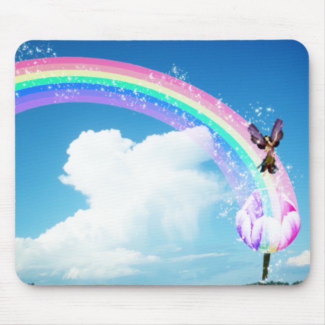 Let's Make a Rainbow Mouse Mat (Front)