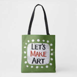 Let's Make Art Tote Bag