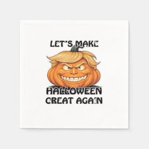 Let's Make Halloween Great Again Classic Napkin