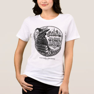 Let's Make History Salem Witch Tri-Blend Shirt