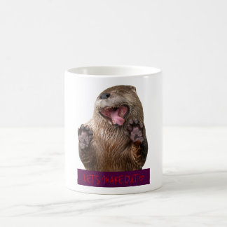Let's Make Out - Otter Mug