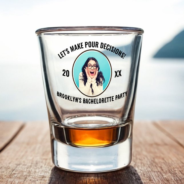 Let's Make Pour Decisions Bachelorette Party  Shot Glass (Let's Make Pour Decisions Bachelorette Party Shot Glass)