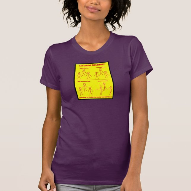 LETS MAKE THIS SIMPLE T-Shirt (Front)