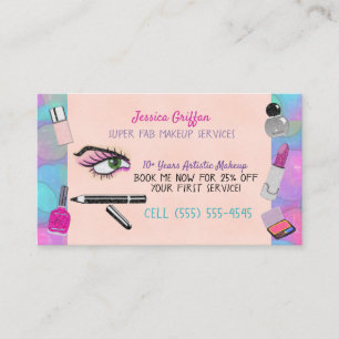 Let's MakeUp Business Card