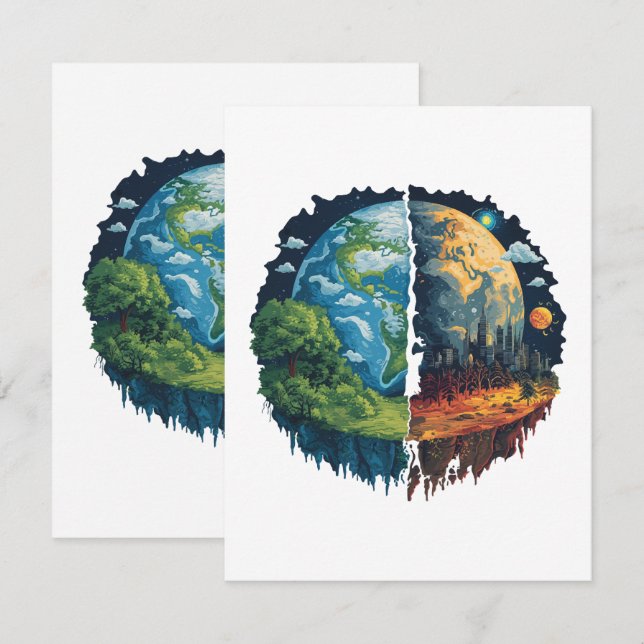 Lets not kill the planet card (Front/Back)