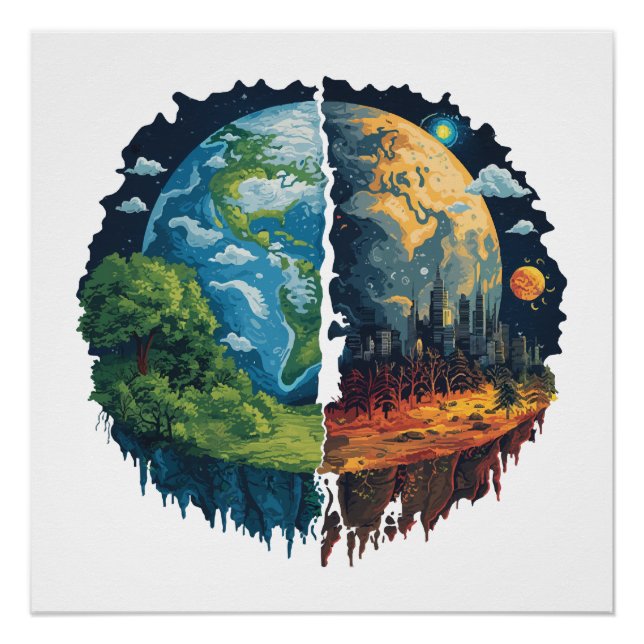 Lets not kill the planet poster (Front)