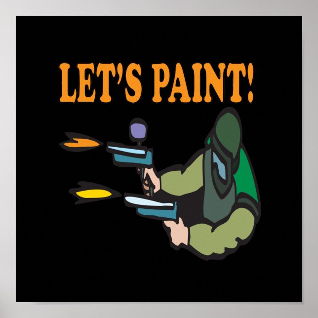 Lets Paint Poster (Front)