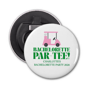 Let's Par-Tee Golf Bachelorette Party Bottle Opener