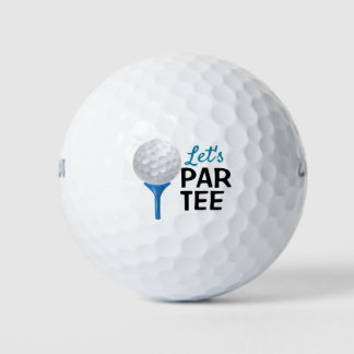 Let's PAR TEE Golf Balls