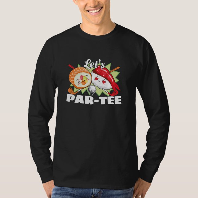 Lets Par Tee Golf Pun - Golfing Party (Front)