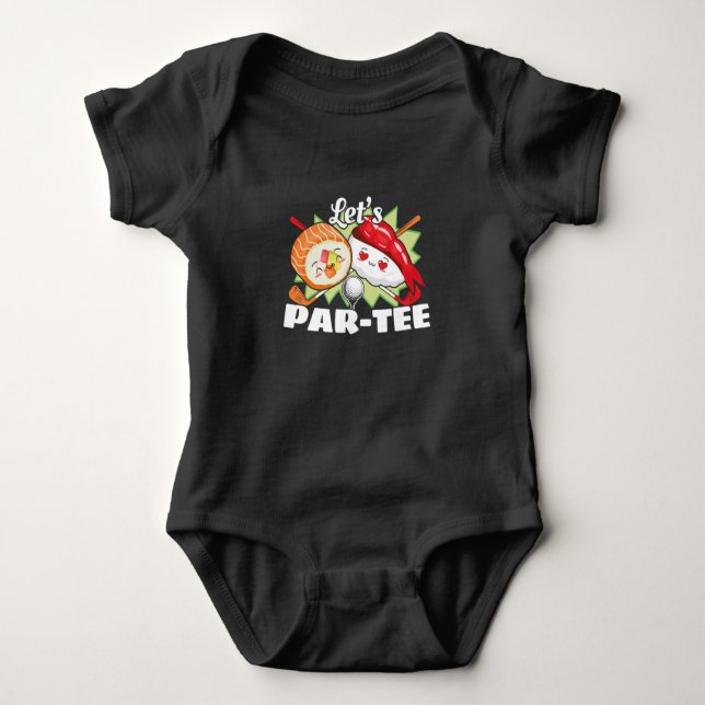 Lets Par Tee Golf Pun - Golfing Party (Front)