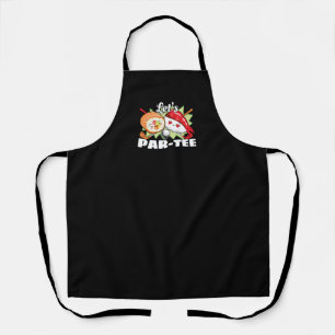 Lets Par Tee Golf Pun - Golfing Party Apron