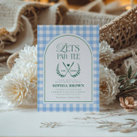 Let's Par-Tee Modern Golf Bridal Shower