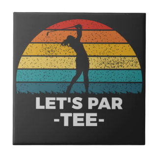 let's par tee tile