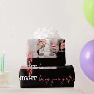 Lets Party Bring Your Girlfriends Birthday Wrappin Wrapping Paper
