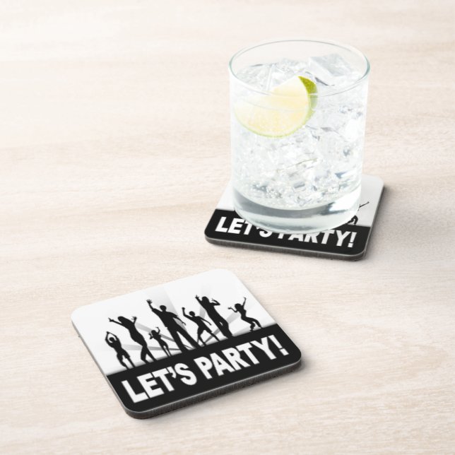 "LET'S PARTY" DANCERS COASTER (Right Side)