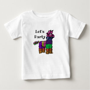 Let's Party Fiesta Cinco de Mayo Baby Shirt