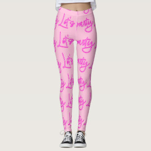 Vintage 90s Memphis-Style Pattern Leggings