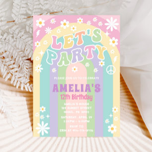 Let's party invitation