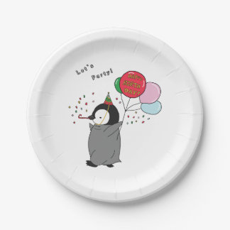Let's Party Paper Plate
