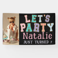 Let's Party Preppy Faux Chenille Birthday Party 