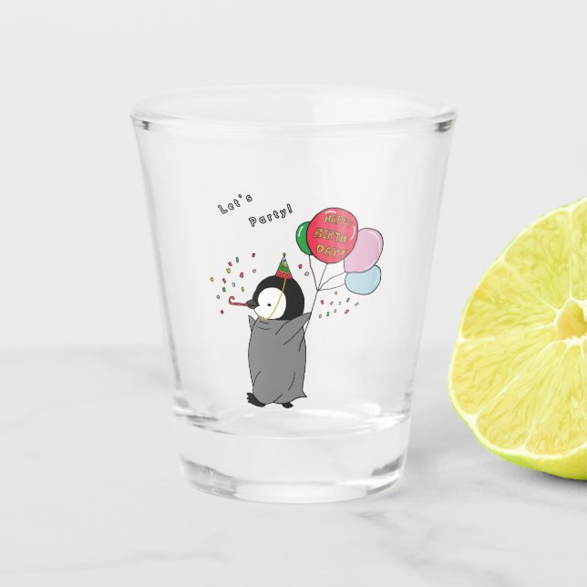 Let's Party! Shot Glass (Front)