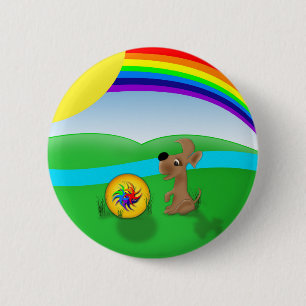 Let's Play 6 Cm Round Badge