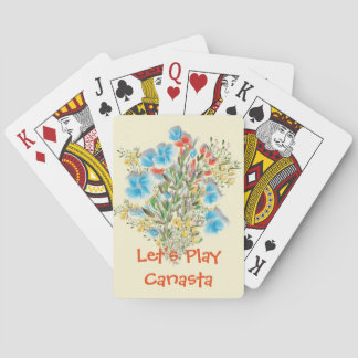 Let's Play Canasta Cards