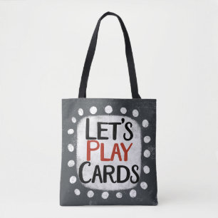 Let's Play Cards Tote Bag