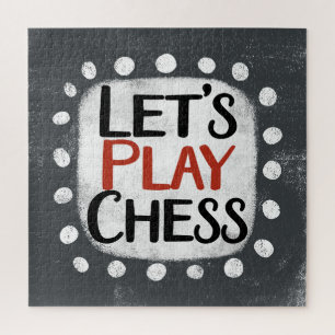 Let's Play Chess Jigsaw Puzzle