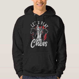Lets Play Chess Men Kids Boys Dad Mum Hoodie