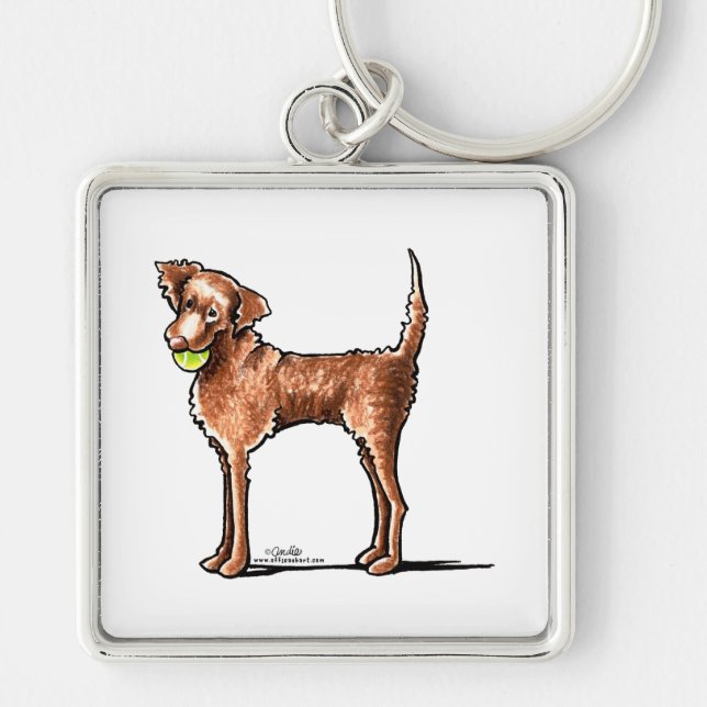 Lets Play Chessie Key Ring (Front)