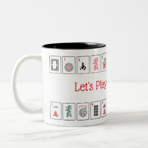 Let's Play Mah Jongg Mug