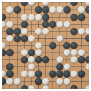 Let's Play More Go (small scale) Fabric