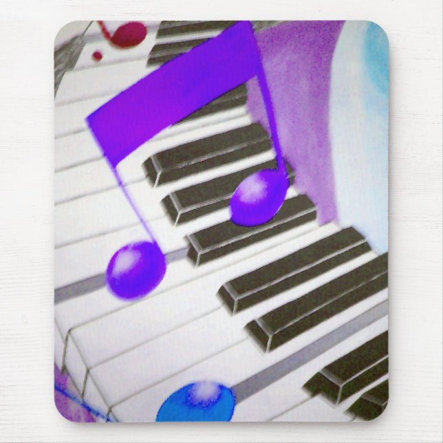 Let's play Muisc_ Mouse Mat (Front)