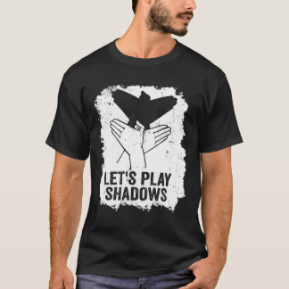 Lets Play Shadows Shadow Puppetry vintage T-Shirt