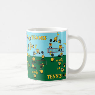 Let's Play Tennis Coffee Mug