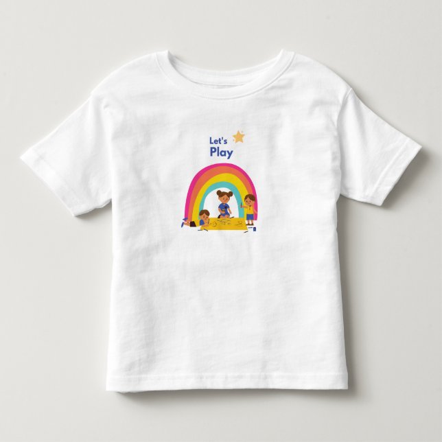 Let's play tshirt for children  (Front)