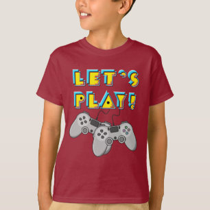 Let's Play - Video Games Day T-Shirt