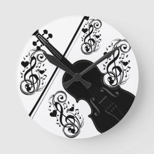 Let's Play,Violin_ Round Clock