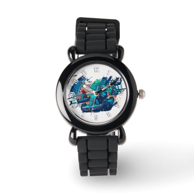 Lets Race! - Go Kart Racers Watch (Front)
